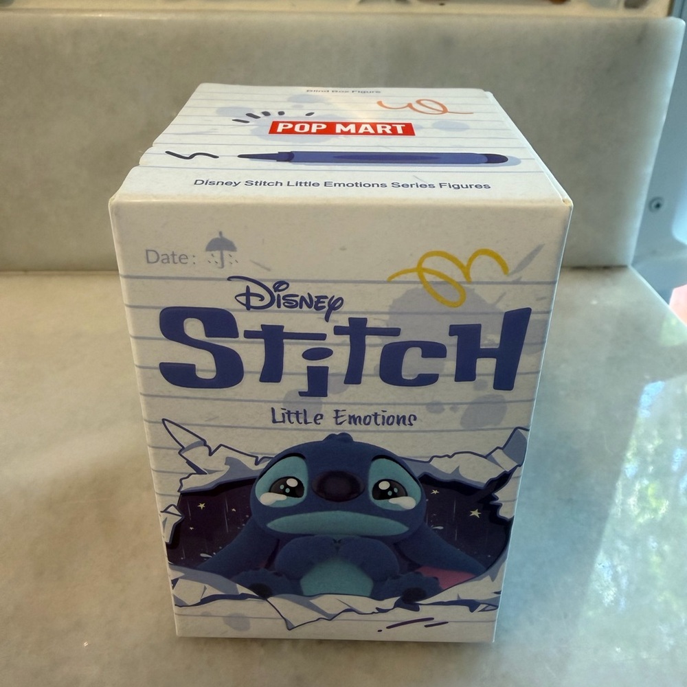 Disney Pop Mart Stitch Little Emotions Figure blind box